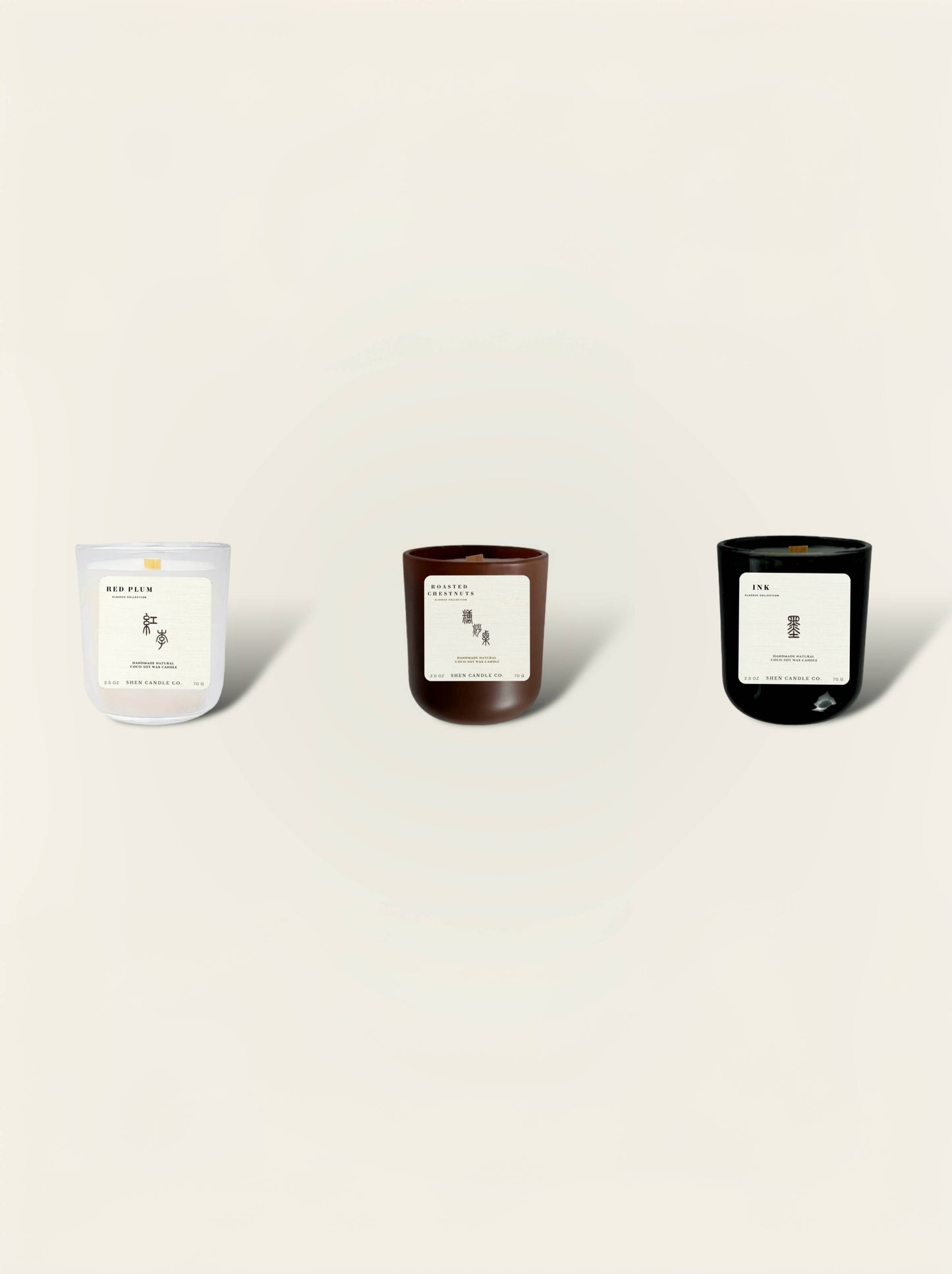 Mini Candle Discovery Set of Three- Classic Collection