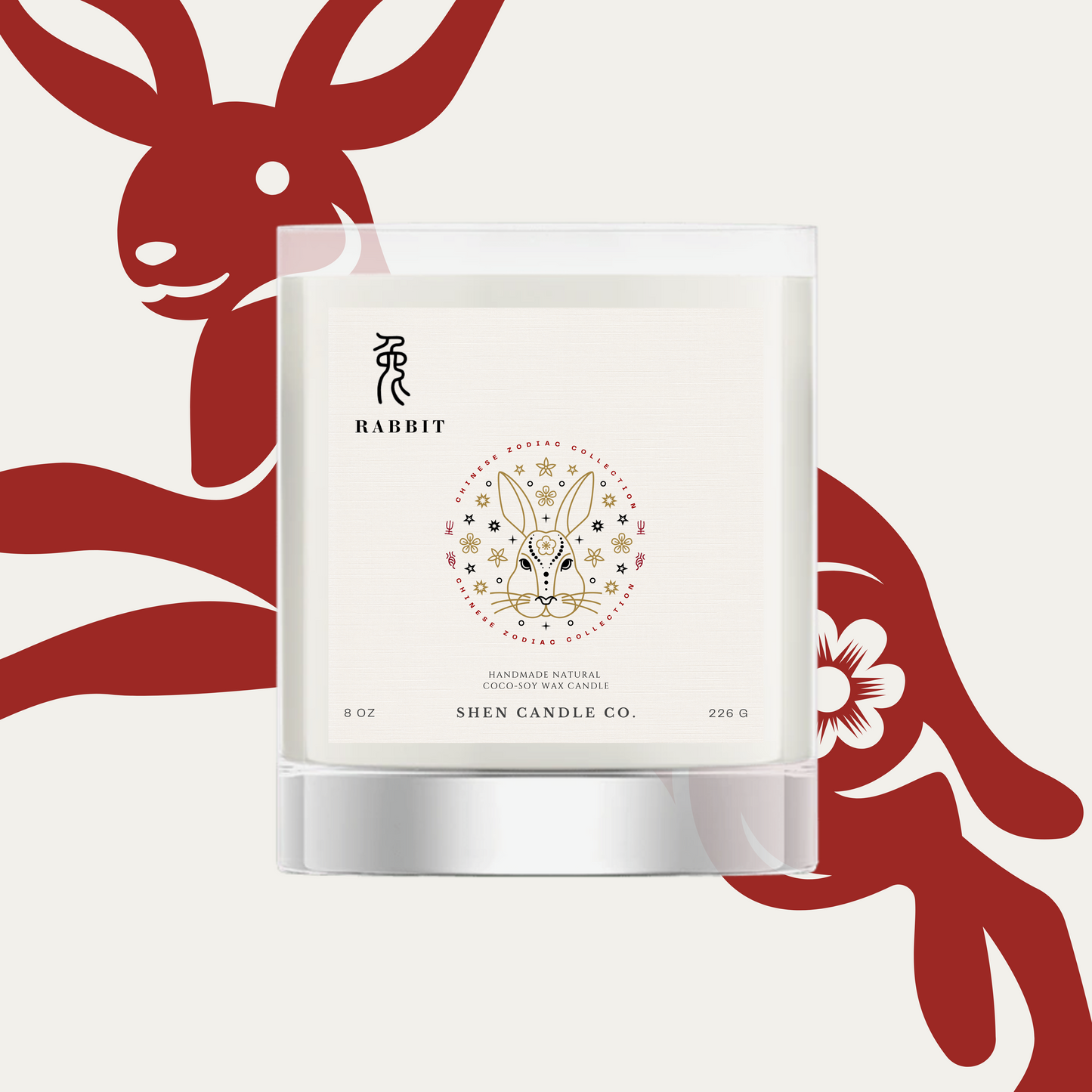 Chinese Zodiac Custom Candle