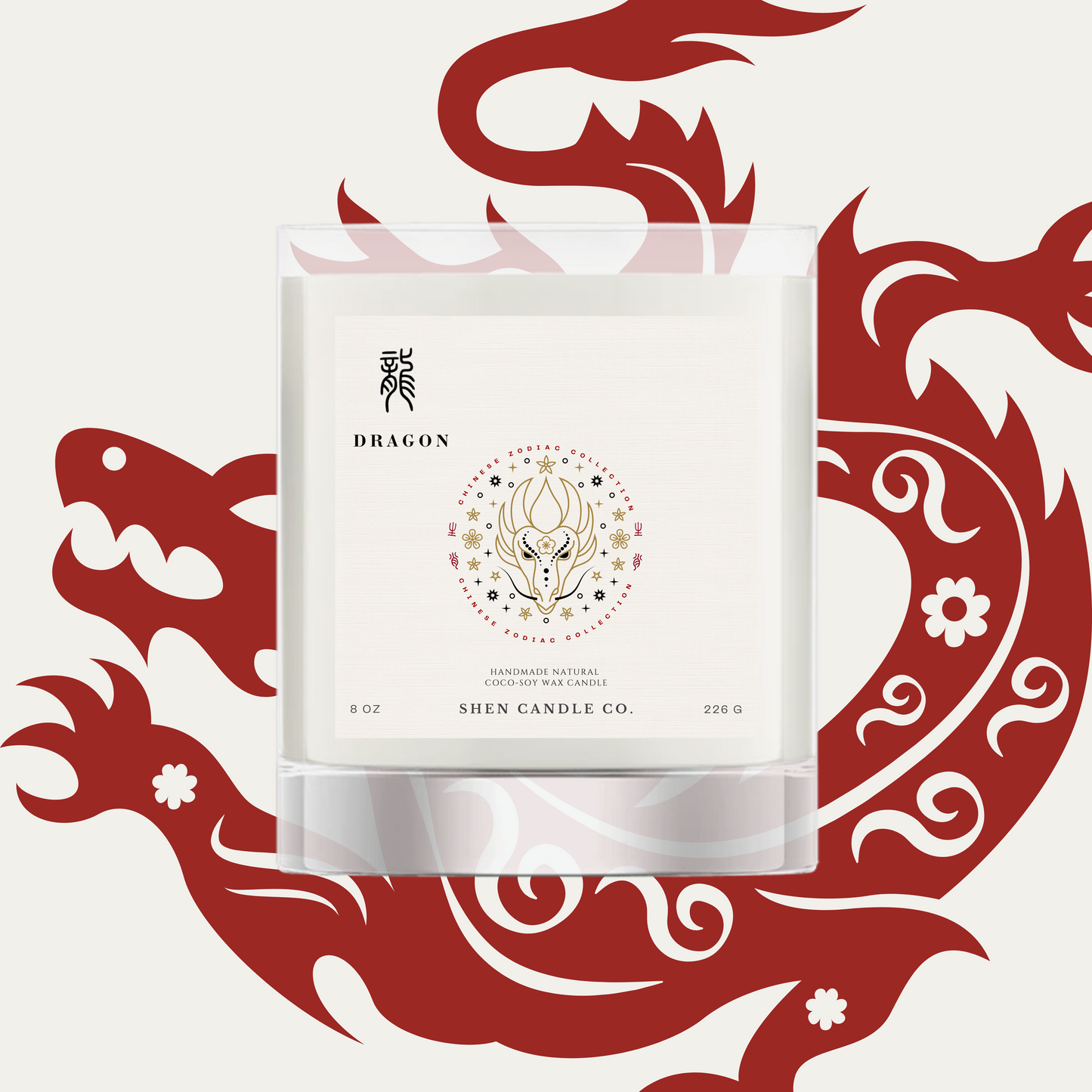 Chinese Zodiac Custom Candle