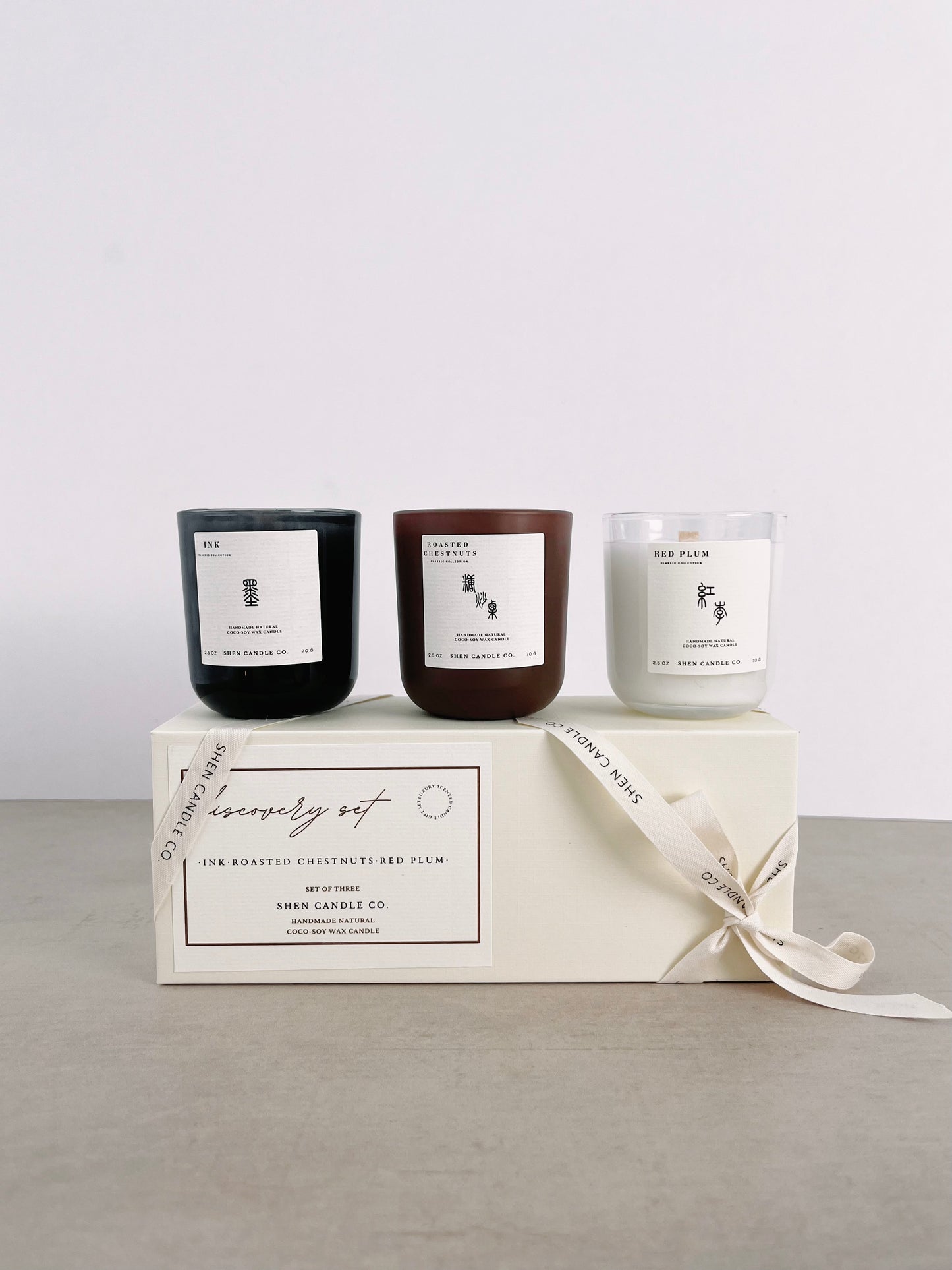 Mini Candle Discovery Set of Three- Classic Collection