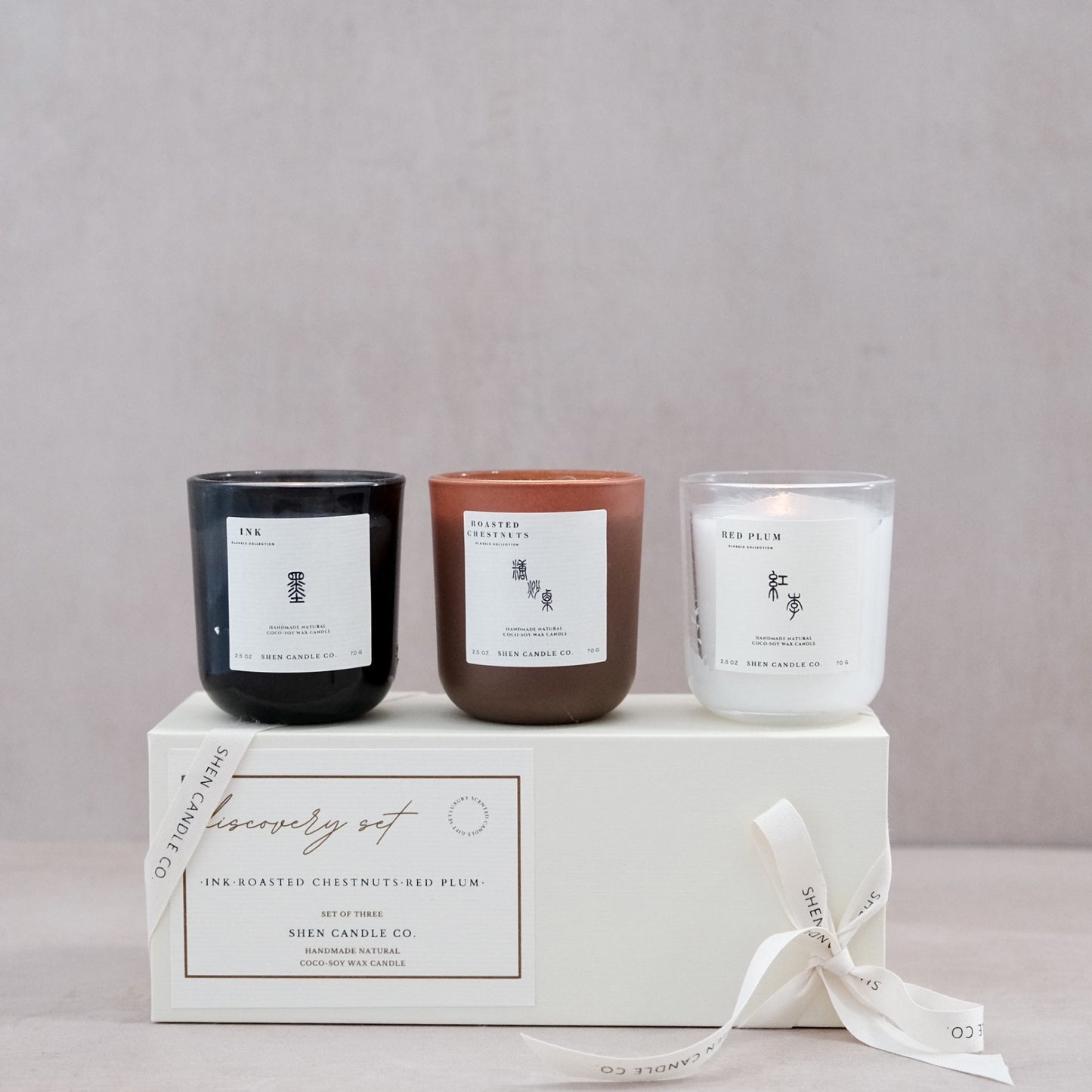 Mini Candle Discovery Set of Three- Classic Collection