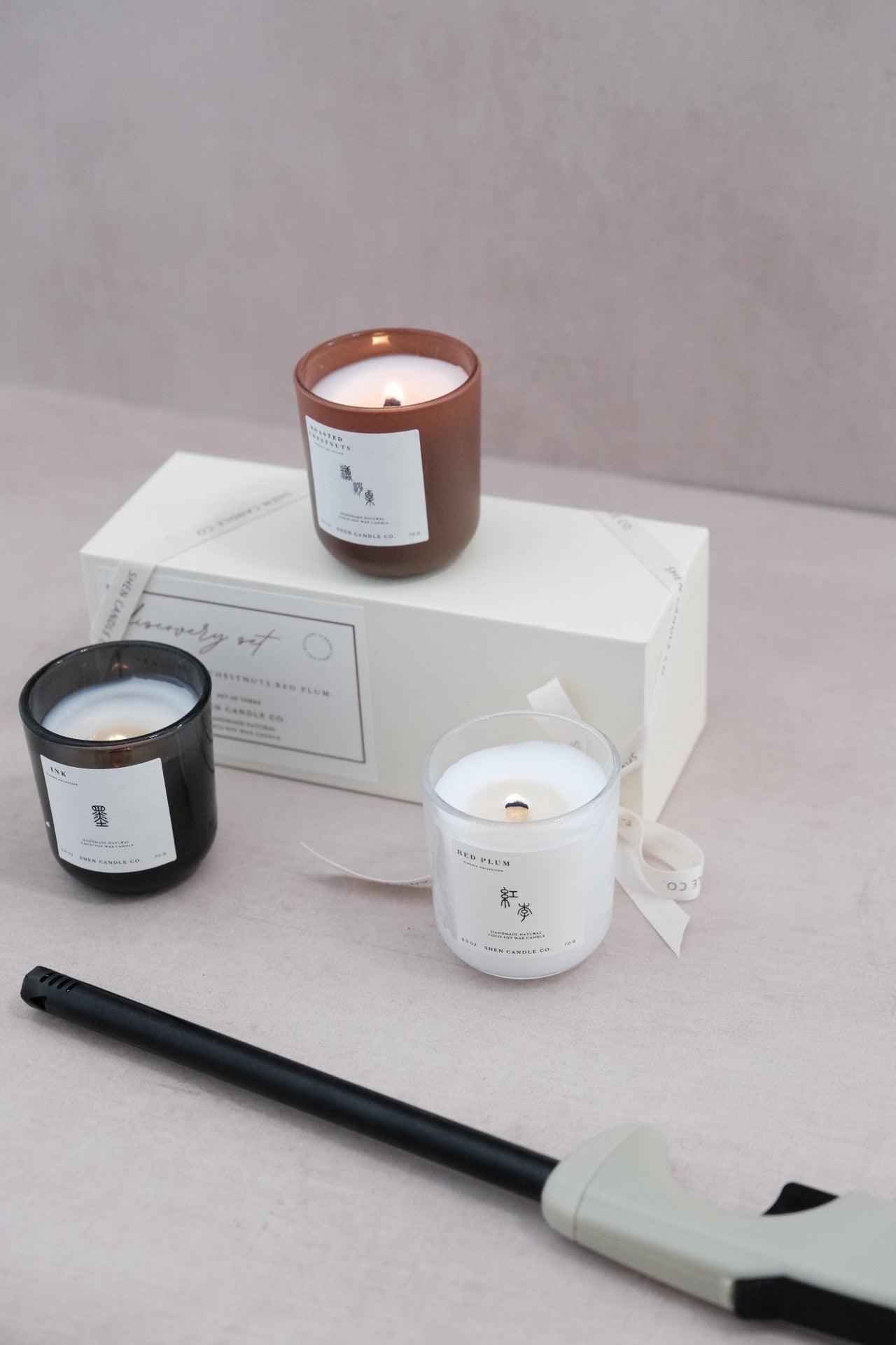 Mini Candle Discovery Set of Three- Classic Collection