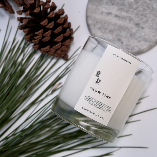 Snow Pine Candle Holiday Collection